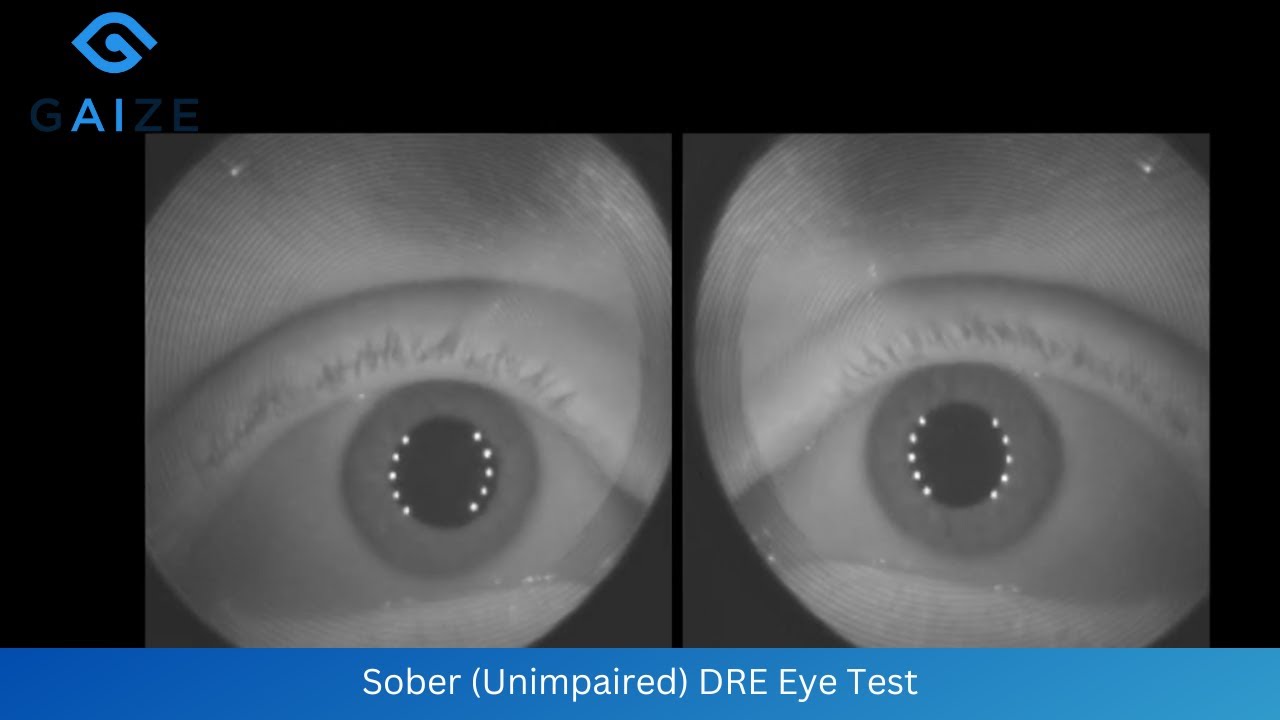 How do the eyes move in response to a Drug Recognition Expert eye examination? (SOBER)