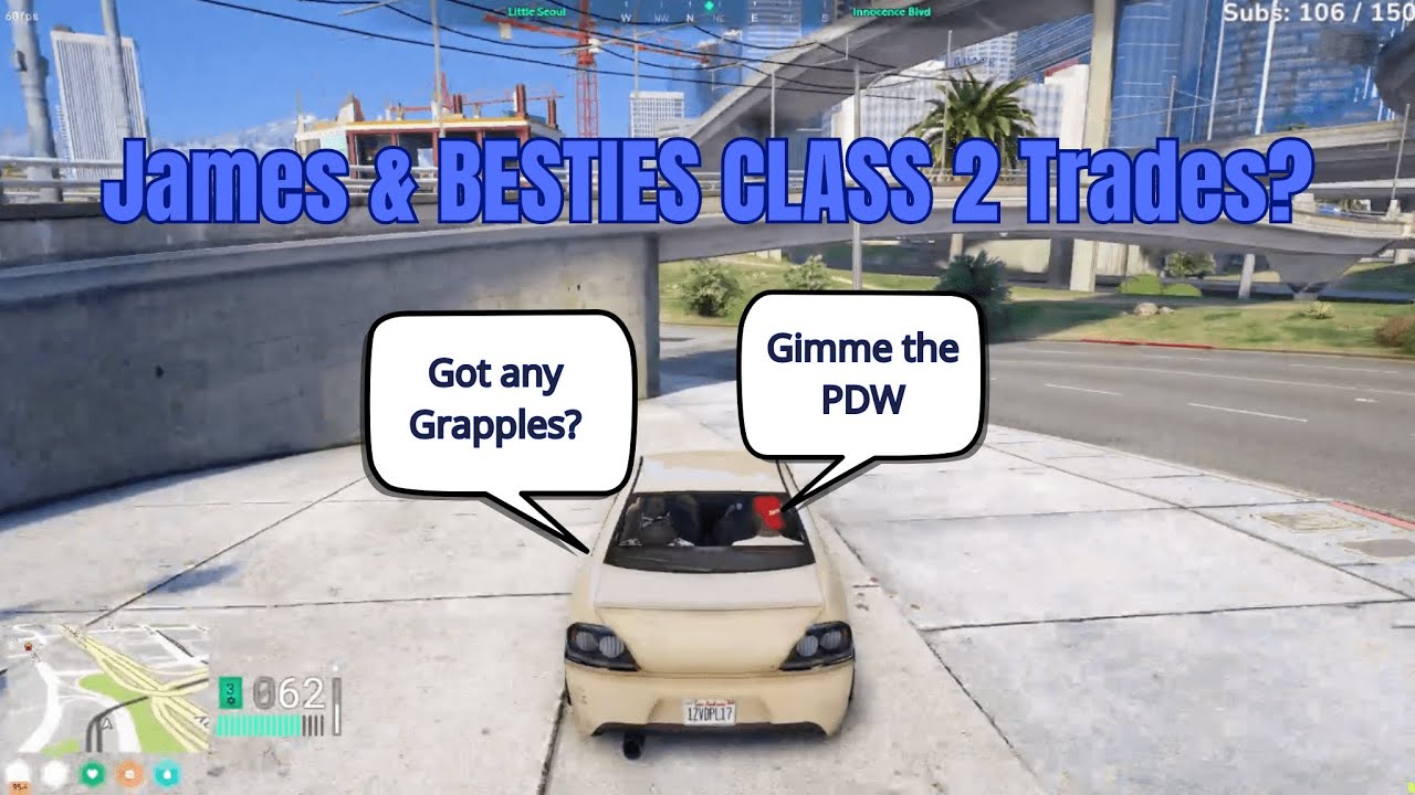 James & BESTIES talk about trading CLASS 2's | Manor No Pixel 4.0