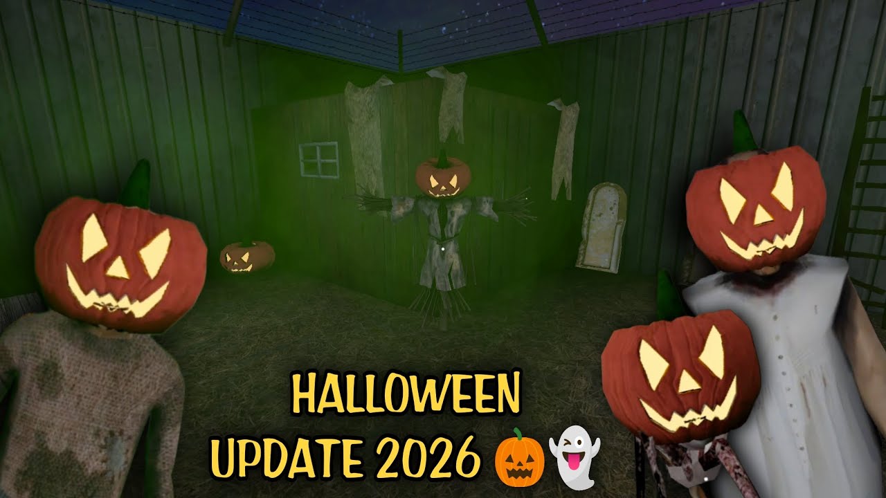 Granny v1.8 &ndash; Play as the Pumpkin Granny! (Halloween Remake 2026 🎃)