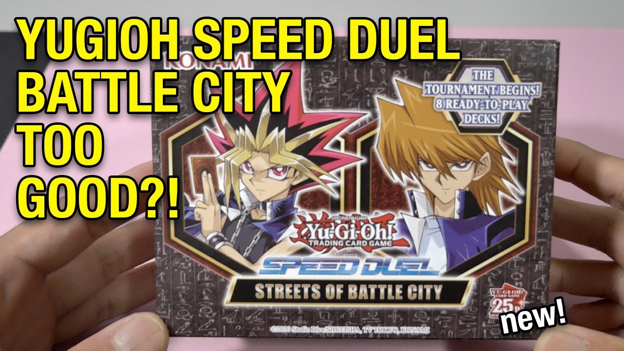 Yu-Gi-Oh! Speed Duel Streets of Battle City Unboxing