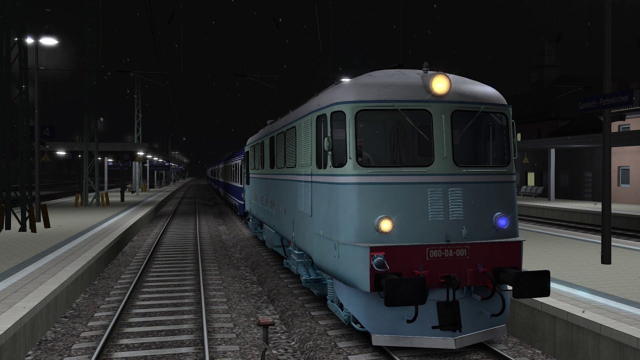 Romanian Locomotive +Romanian passager car