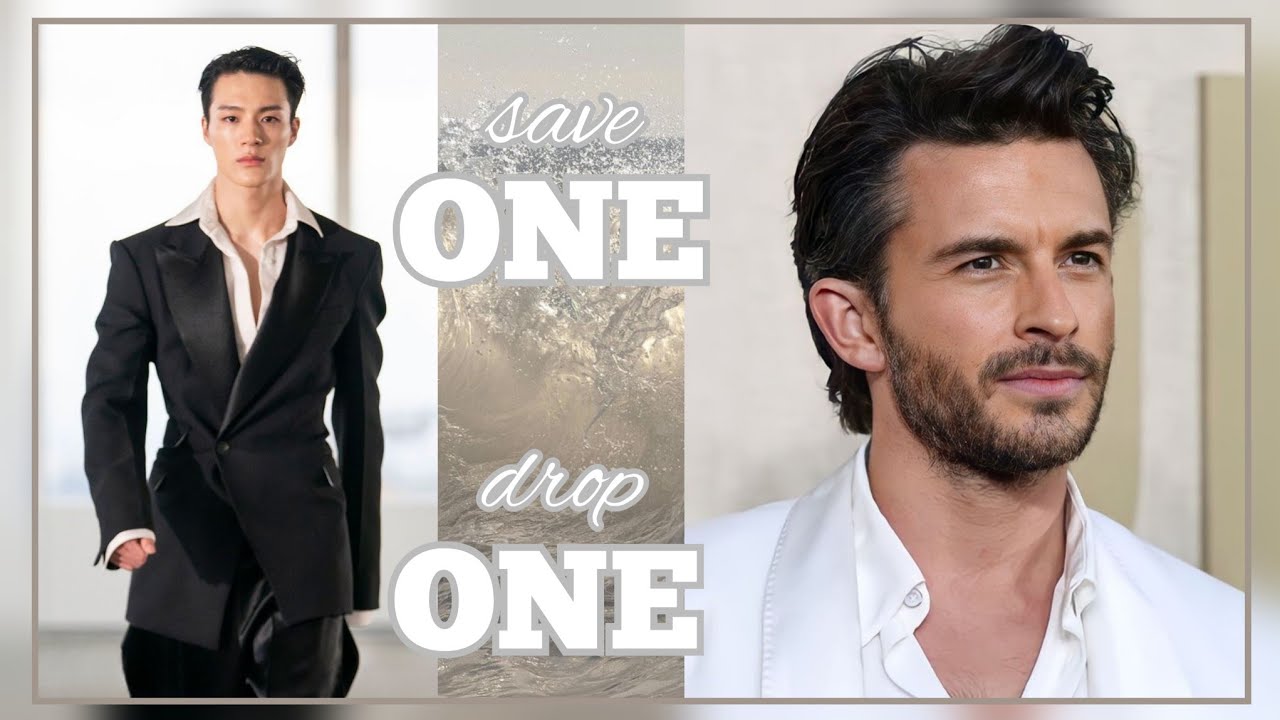 K-POP SAVE ONE DROP ONE | K-pop and Western Male Edition 