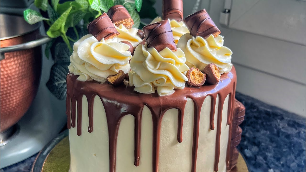 Le Layer cake au Kinder Bueno