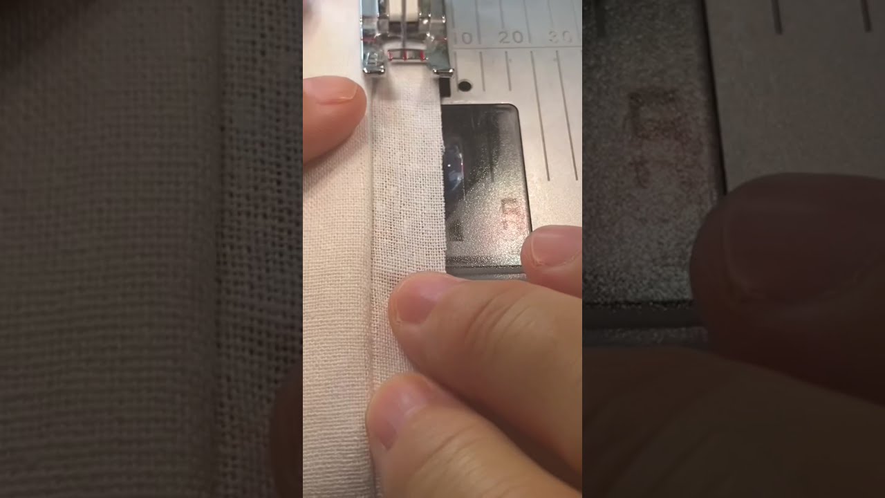 Sewing a Pinking Seam Finish