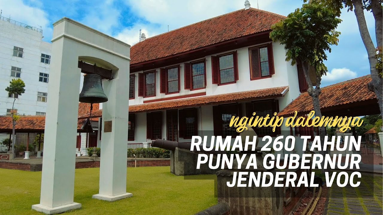 HUIS REINIER DE KLERK. Jejak Kemewahan Elite VOC Di Masa Lalu.