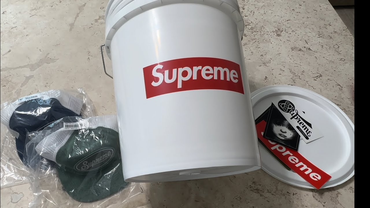 Supreme Bucket and Trucker Hats Heat Supreme Unboxing
