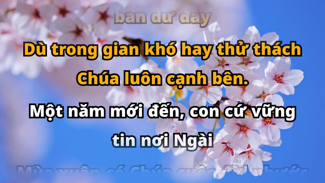 Mùa Xuân Có Chúa - Karaoke (ST: Hoài Thương)