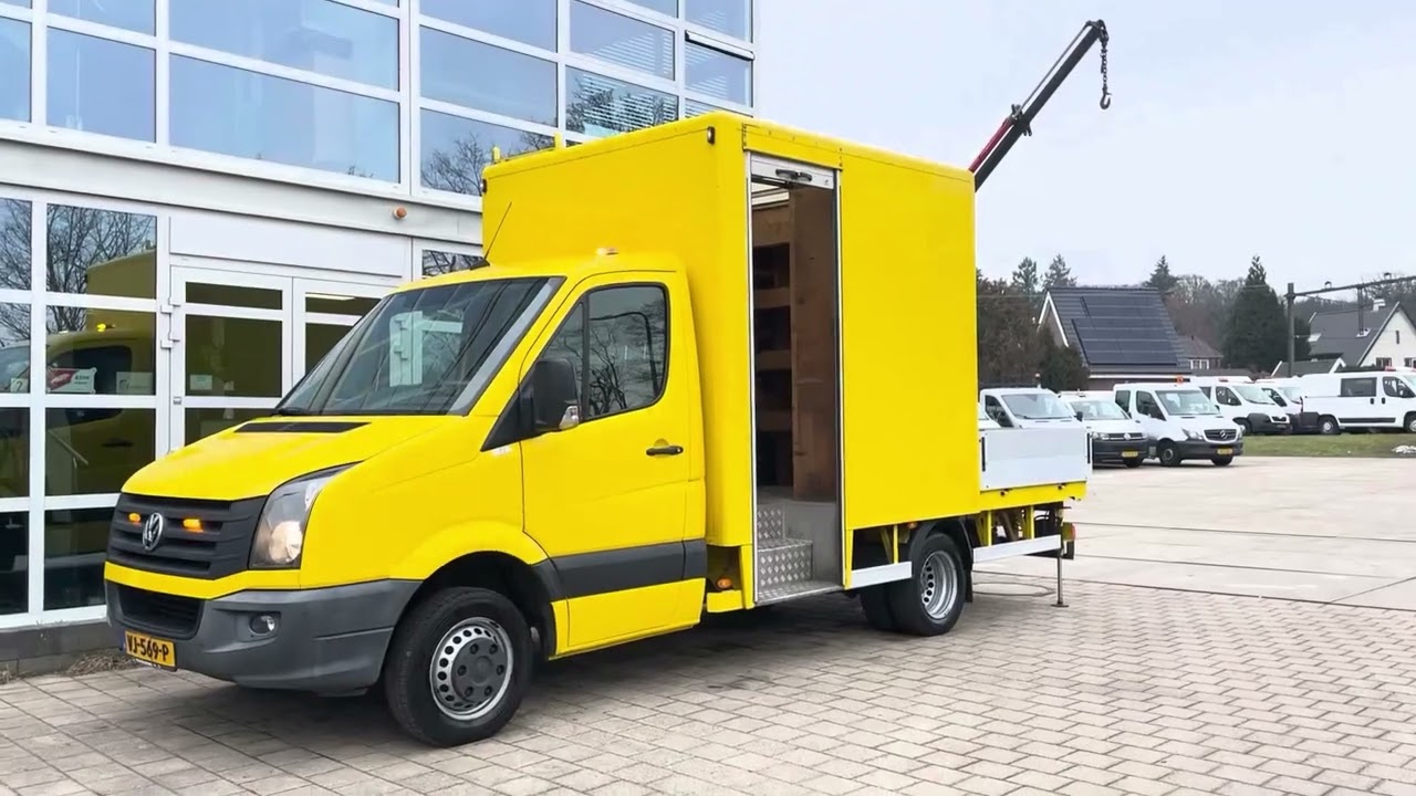 Volkswagen Crafter 46 2.0 TDI 100KW Werkplaats Werkstatt + Kraan Kran Crane VJ-569-P