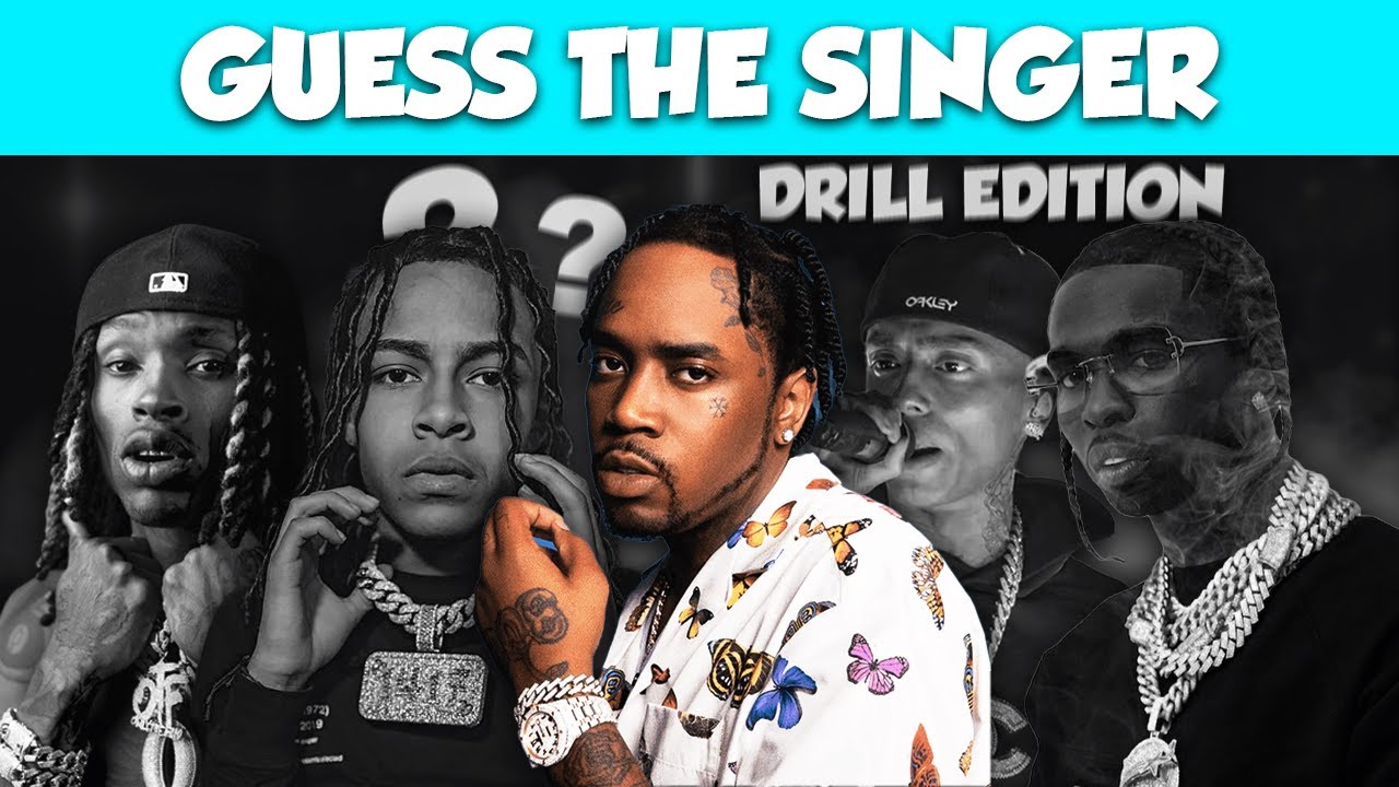 GUESS THE SINGERS 🎶 DRILL Edition | Music Quiz