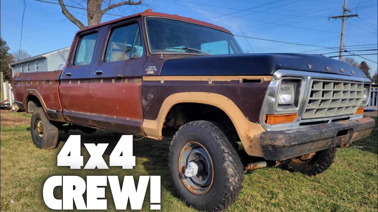 Number One MOST DESIRABLE Ford Crew Cab, Lost and Abandoned!