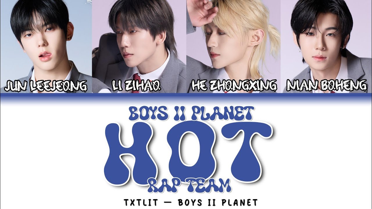 BOYS II PLANET 'HOT' || Color Coded Lyrics
