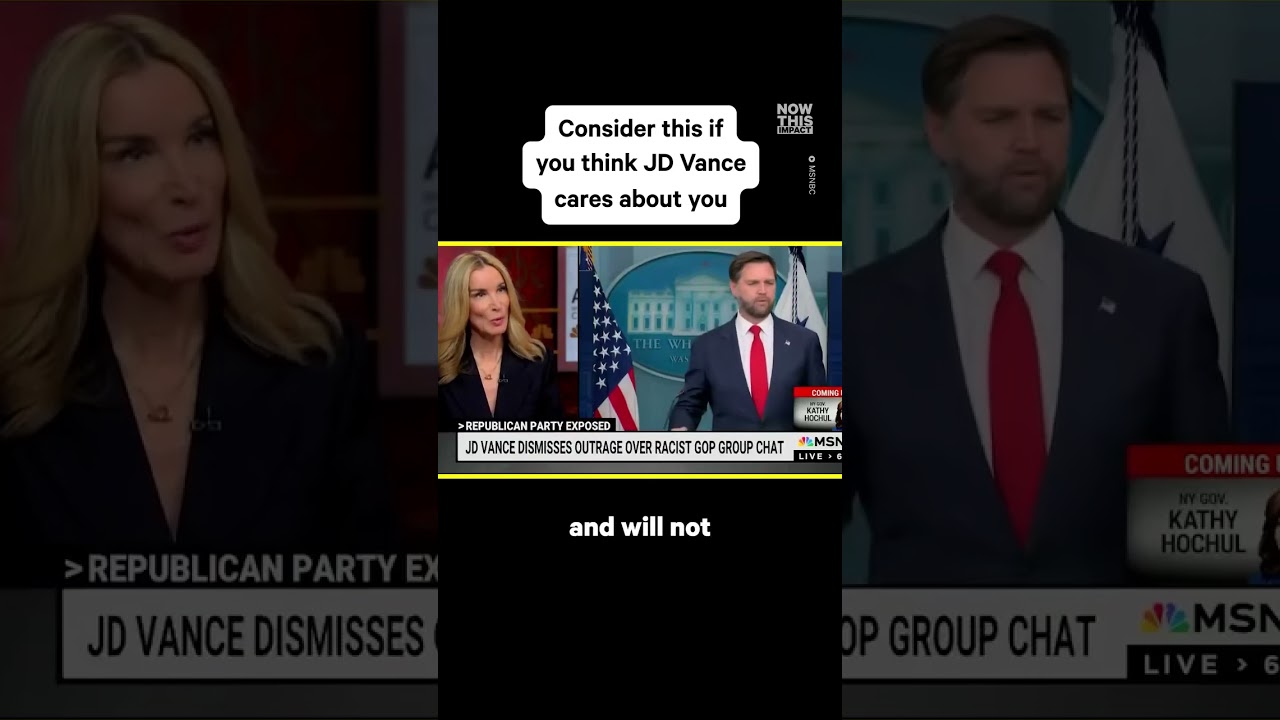 JD Vance został właśnie ZWR&Oacute;CONY w telewizji krajowej 😳🔥 #JDVance #Polityka #MAGA
