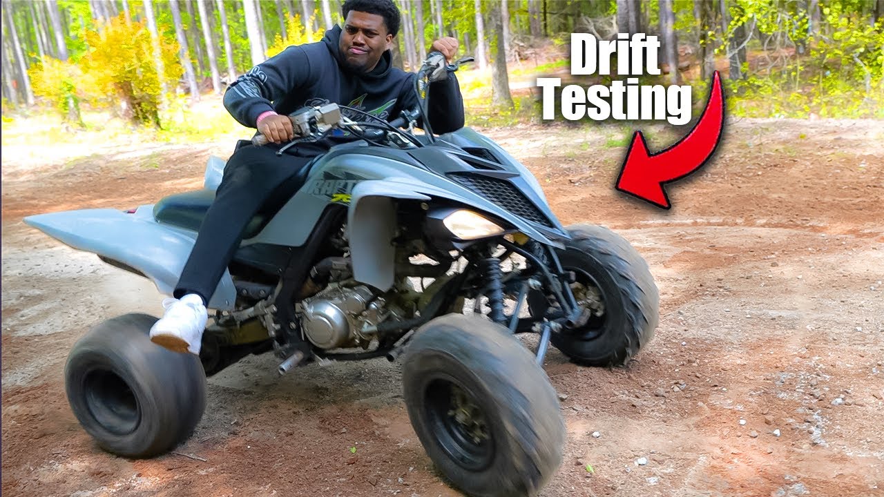 Yamaha Raptor 700 DRIFT Testing!