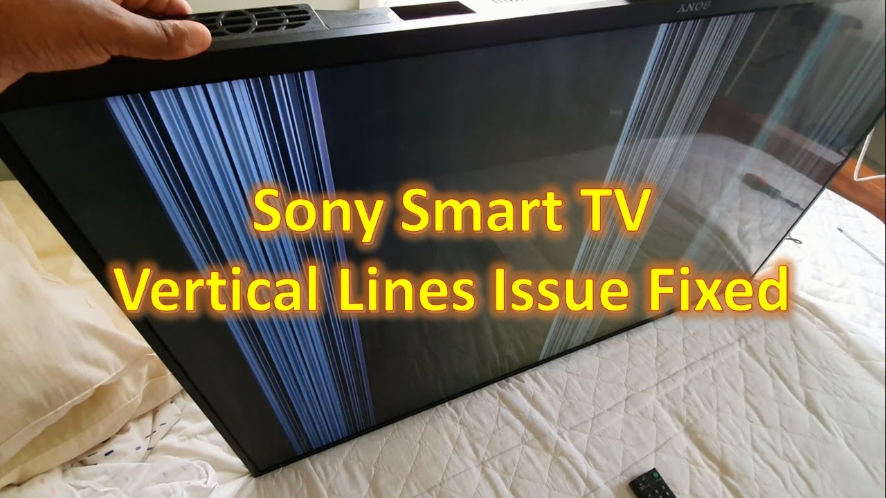 Исправлена ​​проблема с вертикальными линиями на телевизоре Sony Smart TV