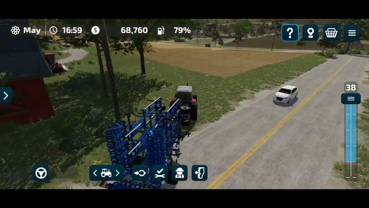 Harvesting Cotton and making clothes out of it |Farming Simulator 23|