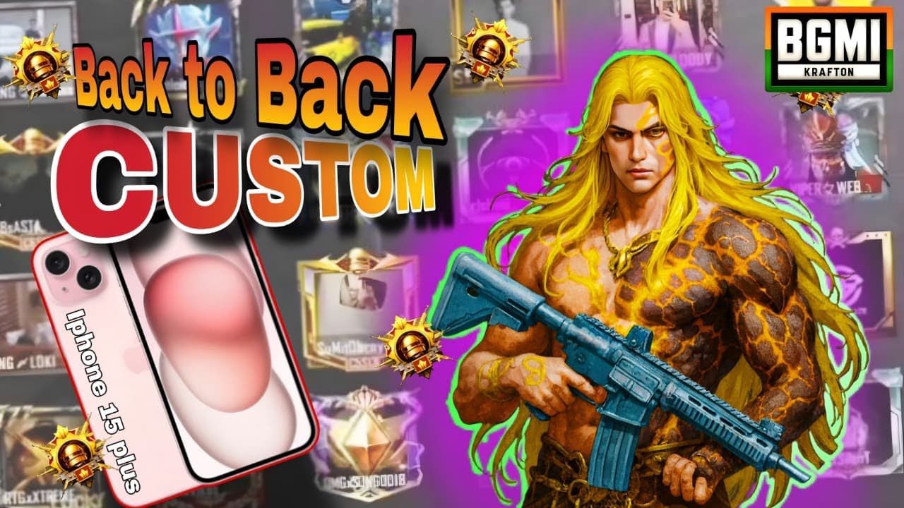 Rush gameplay | live Custom room| #bgmilive #bgmishorts #live