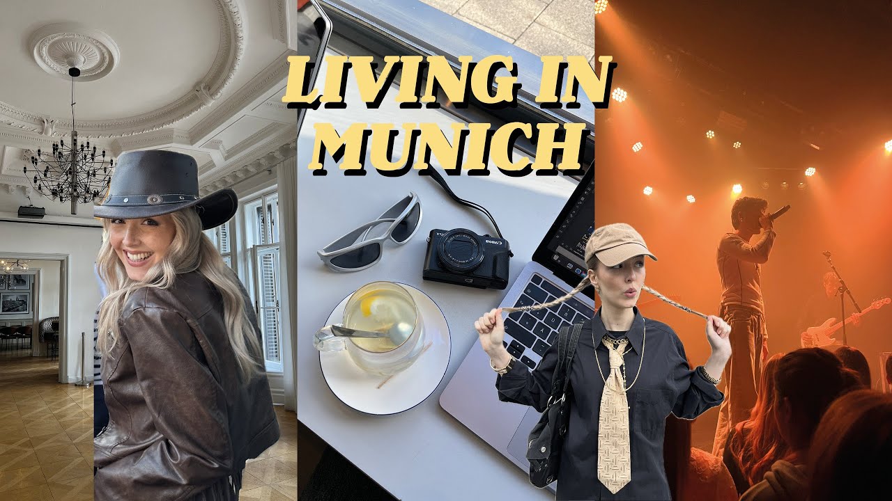 A week in my life - Munich Edition - Concerts🎸, carnival🤠, food spots🍜 / Vlog / luisaalia