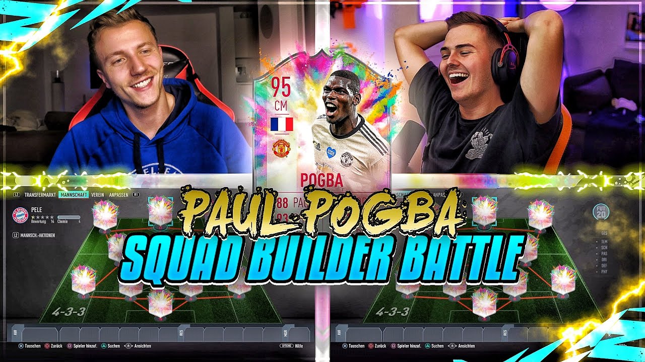 FIFA 20 : POGBA 95 Summer Heat Squad Builder Battle 😱🔥