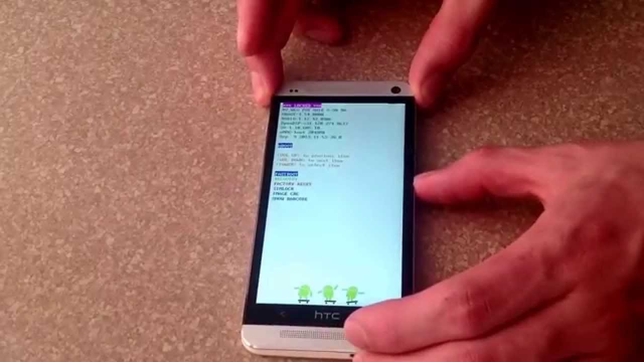 Как выполнить полный сброс настроек HTC One до заводских — полностью очистить телефон от всех данных