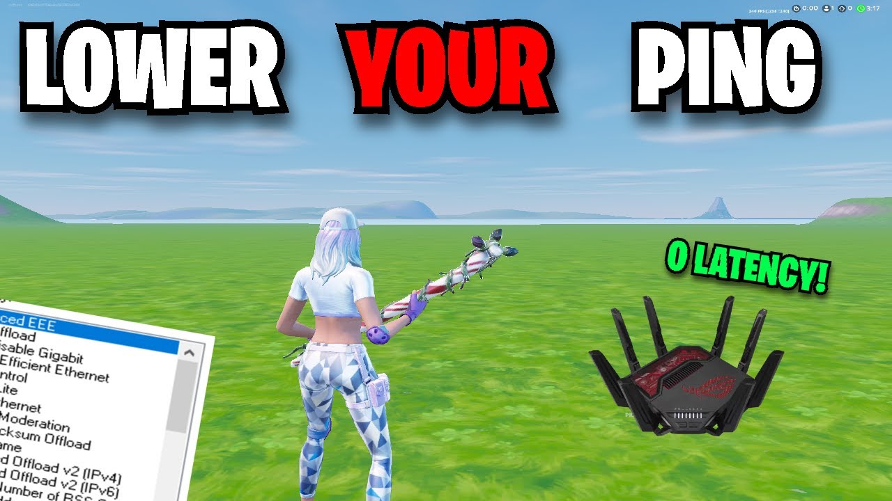 How To INSTANTLY Reduce Ping In Fortnite With These Settings!
