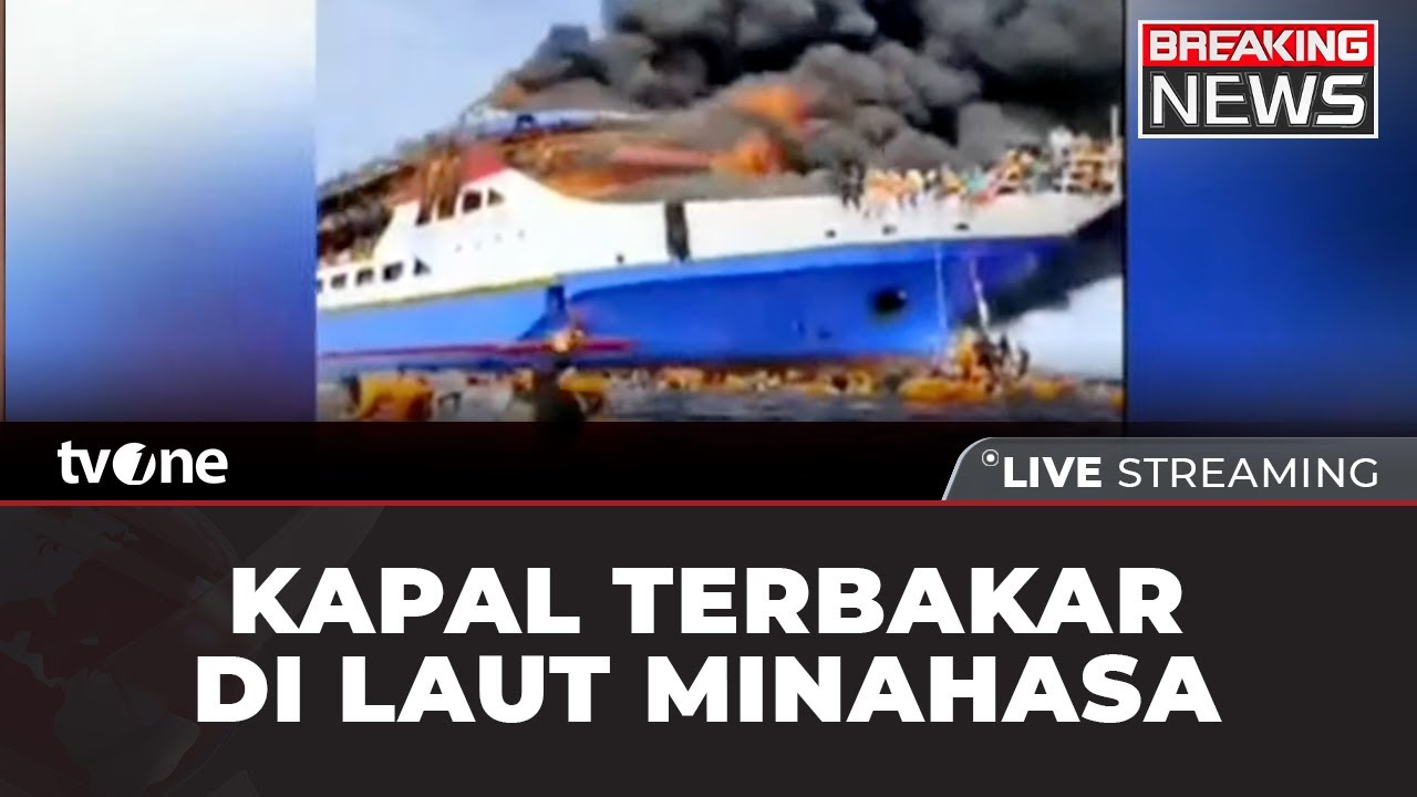 [BREAKING NEWS] Kapal Terbakar di Laut Minahasa | tvOne