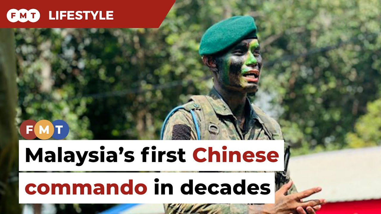 Malaysia&rsquo;s first Chinese commando in decades aims to make country, parents proud