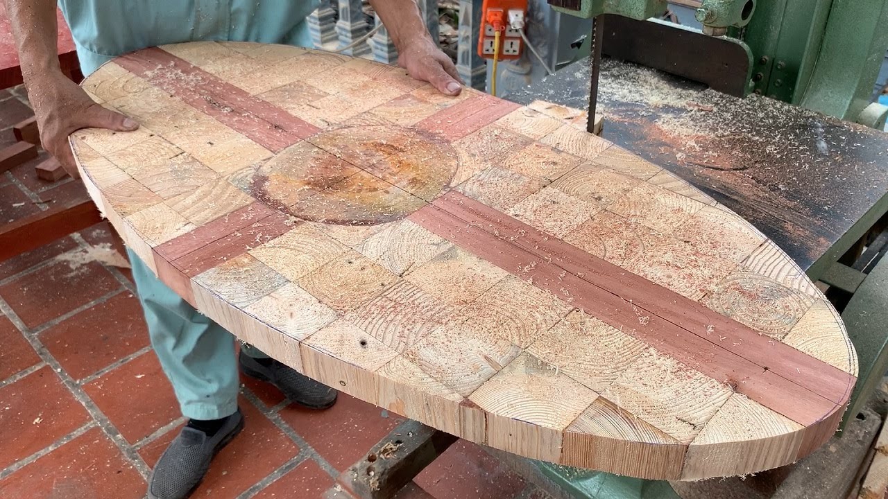 Woodworking Plan Old Pallet Get Design Ideas From Rugby Ball - A Extremely Unique And Creative Table
