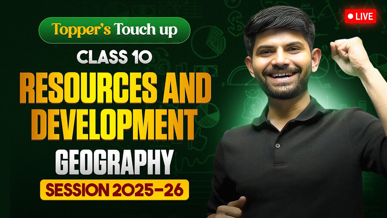 Resources and Development | IMP Topics MIQs & PYQs | Class 10 Geography 2025-26