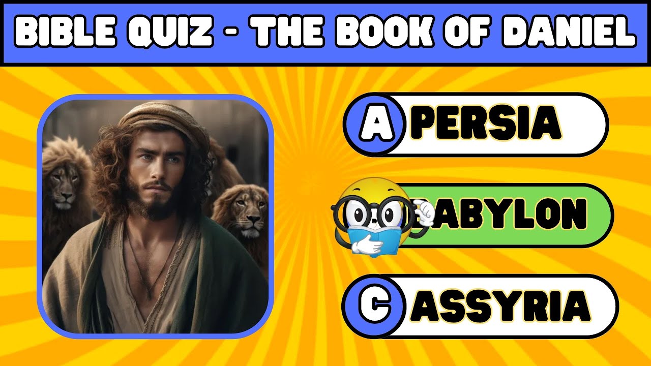 Bible Quiz | Bible Trivia | The Book of Daniel | Bible Quiz Masters