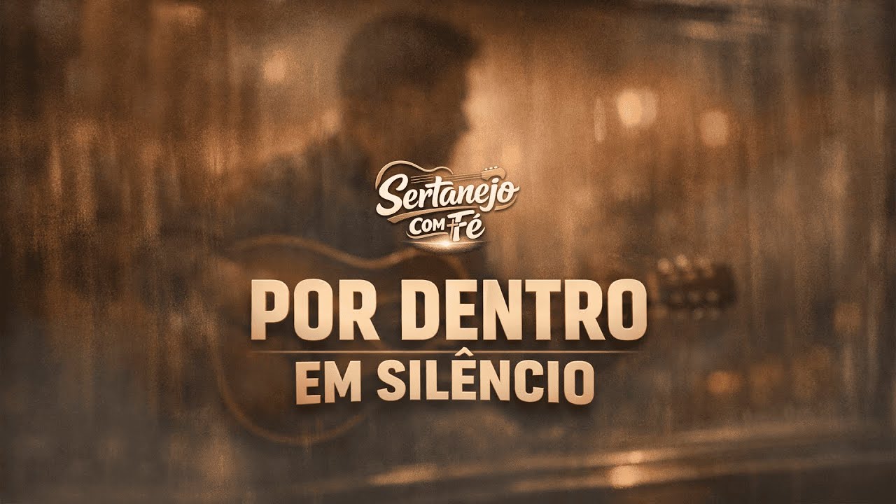 🎵 POR DENTRO EM SILÊNCIO | Sertanejo Universitário Gospel 🤍🙏🎸