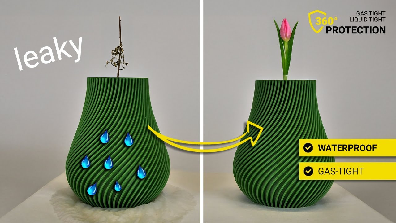Make 3D Prints WATERPROOF in 5 MINUTES