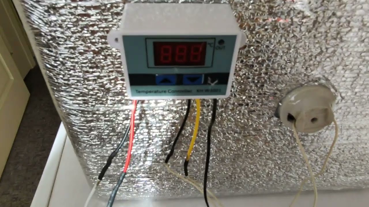 Простейший ферментатор для табака с терморегулятором с Алиэкпресс