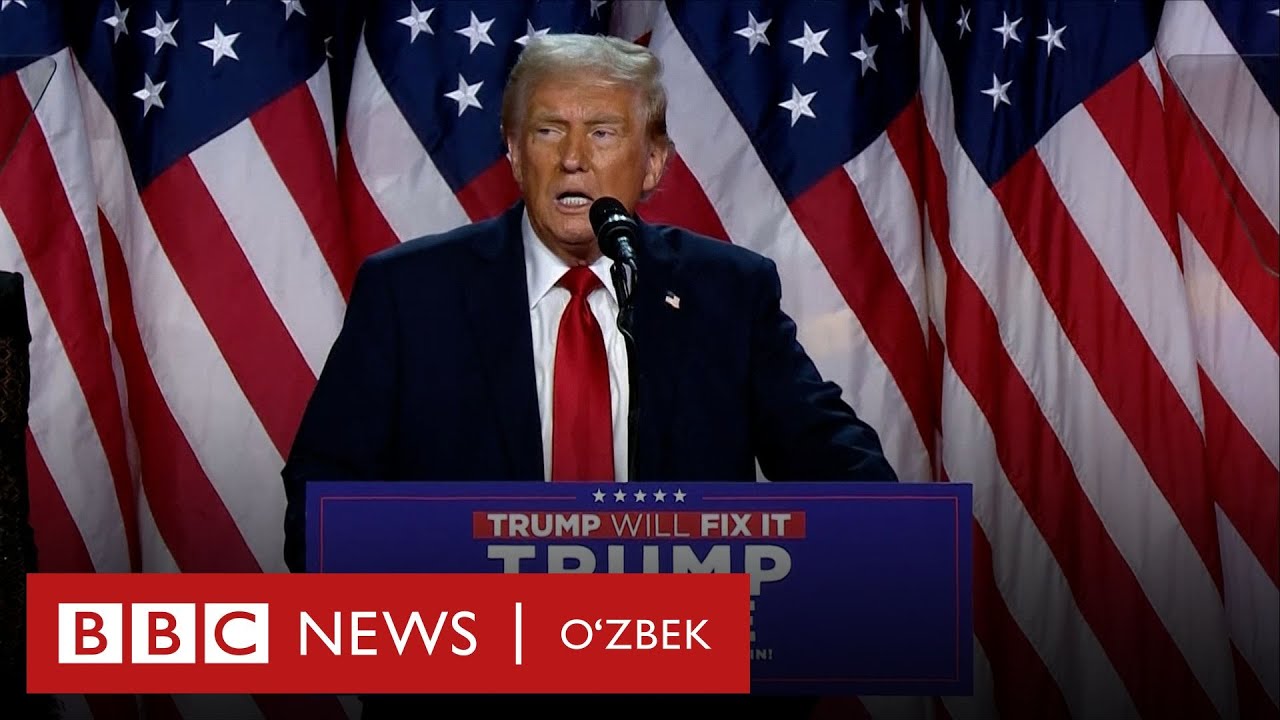 Amerika prezidenti Tramp amerikaliklarga rahmat aytdi - BBC News O'zbek