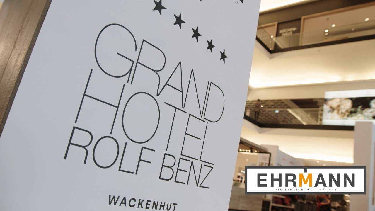 Rolf Benz Grand Hotel - Event im Einrichtungshaus Ehrmann in Rastatt