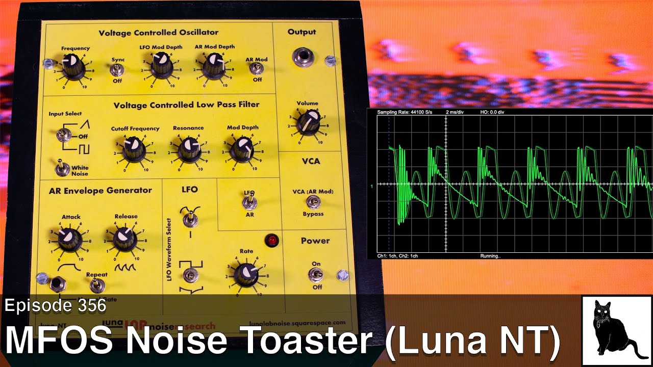 MFOS Noise Toaster (Luna_NT) Analog Synthesis Demo and Tutorial