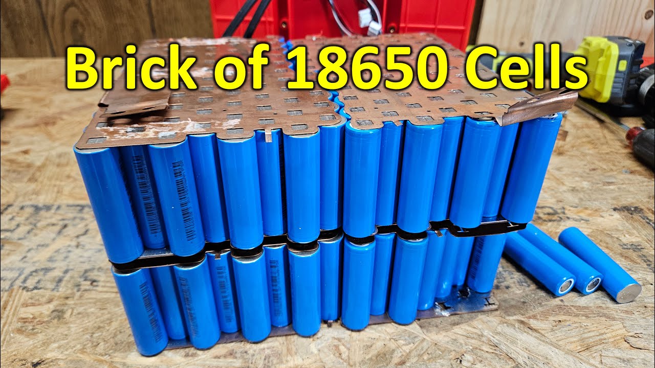 Brick of 18650! DynoEurope 12V 120Ah LiFePO4 Battery Teardown
