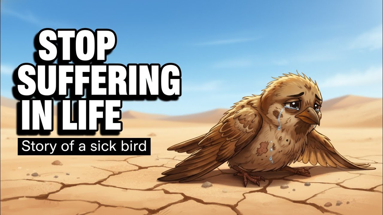 How to stop suffering in life | A Life-Changing Story of a broken Sparrow 