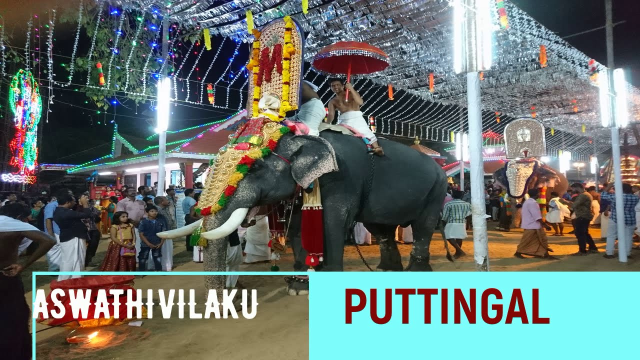 പുറ്റിങ്ങൽ ഗജമേള 2019 അശ്വതി വിളക്ക് TEMPLE FESTIVAL പരവൂര്‍  അശ്വതി വിളക്ക്  ✨ PUTTINGAL ULTSAVAM