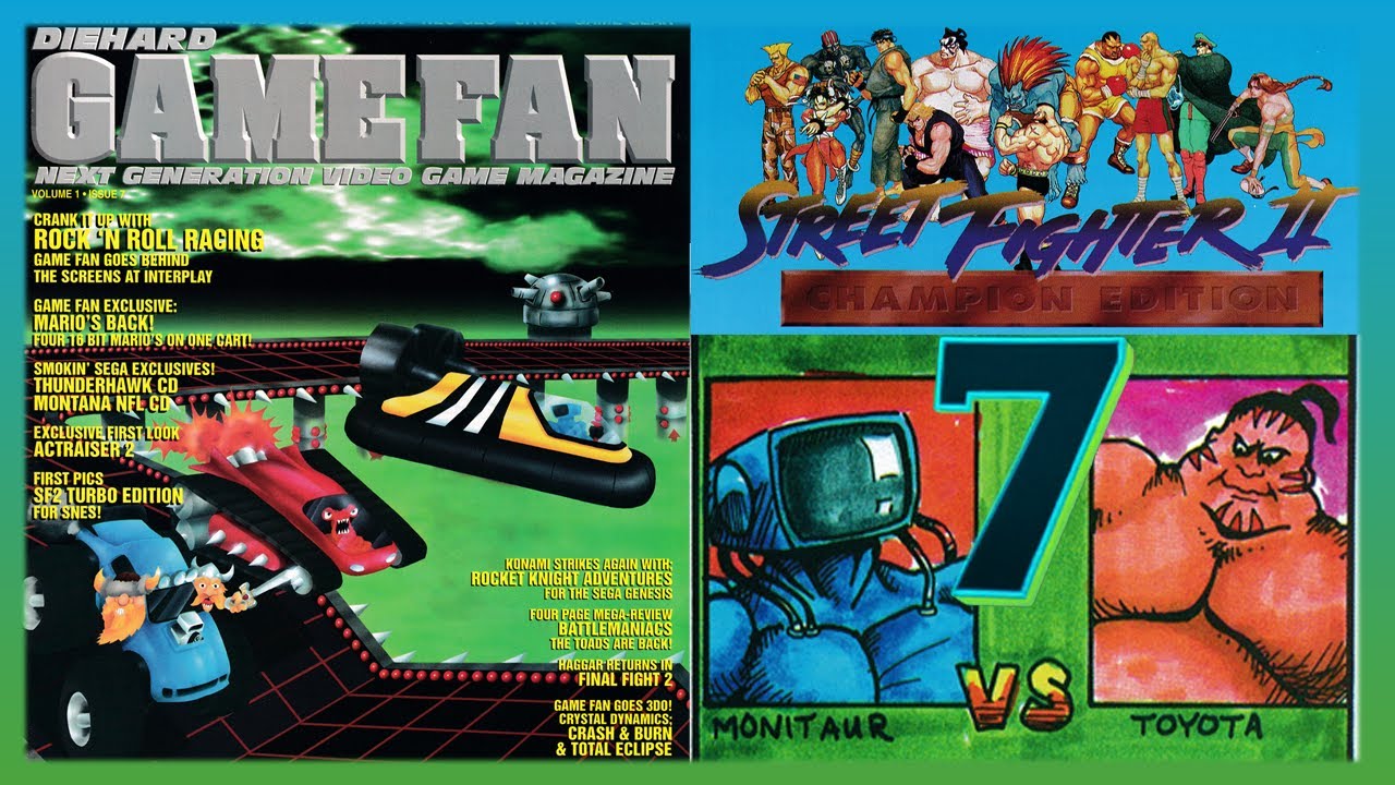 Diehard GameFan Issue #7 June 1993 (Full Magazine)
