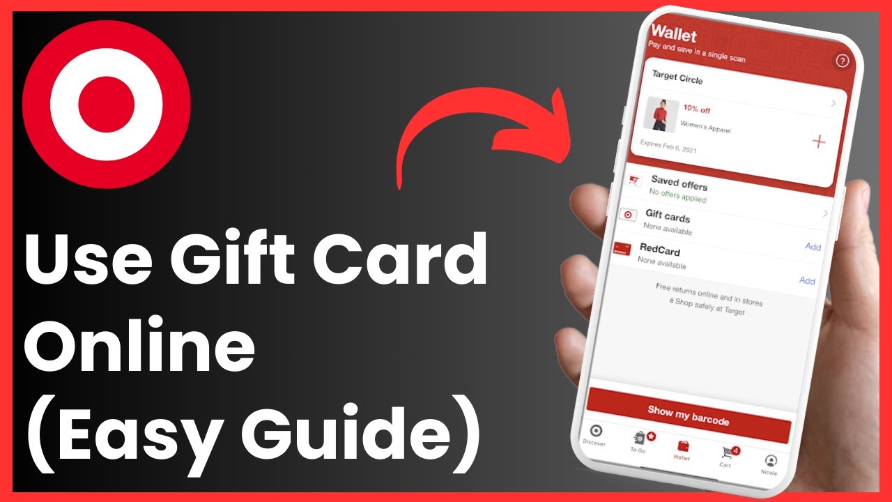 Target Gift Card - How To Use Target Gift Card Online !