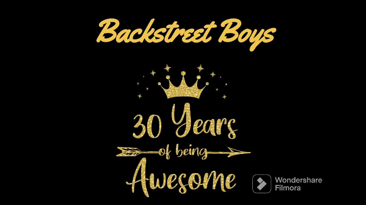 Backstreet Boys, 30 years-30 moments.