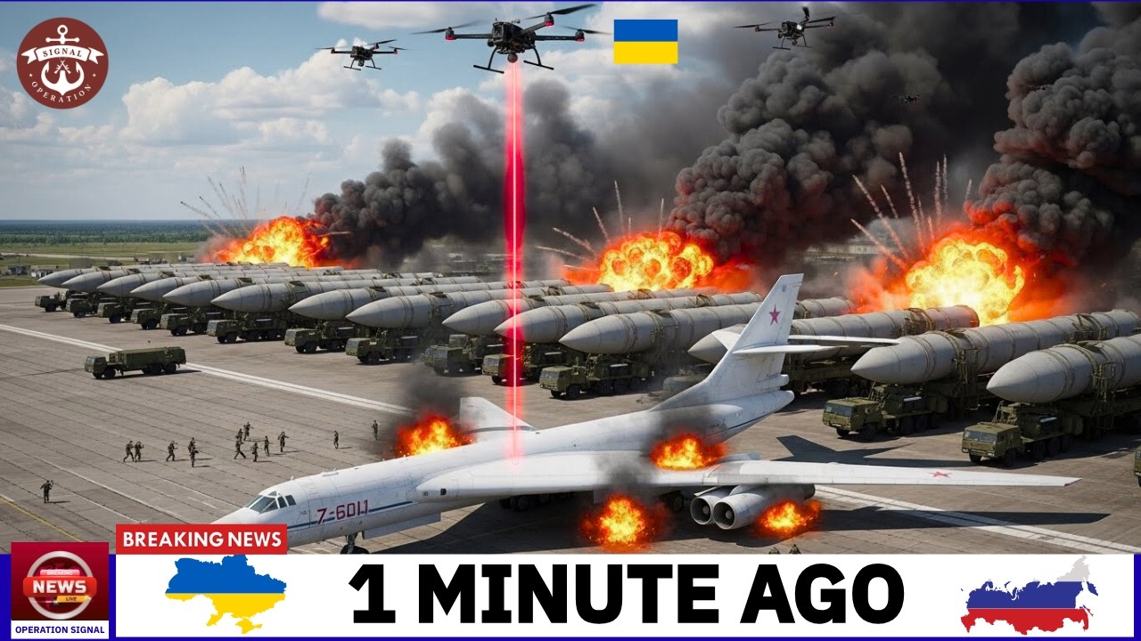 Ukraine Struck Russia’s Engels Air Base — A Tu 160 Bomber and 72 Missiles Destroyed #ukraine