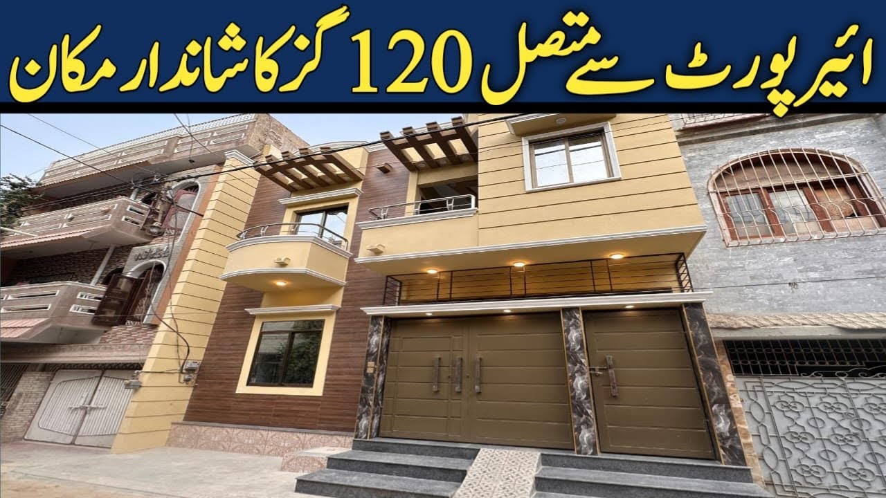 BEAUTIFULLY CONSTRUCTED 120 SQ YARD FOR SALE IN MODEL COLONY NEAR KARACHI AIRPORT