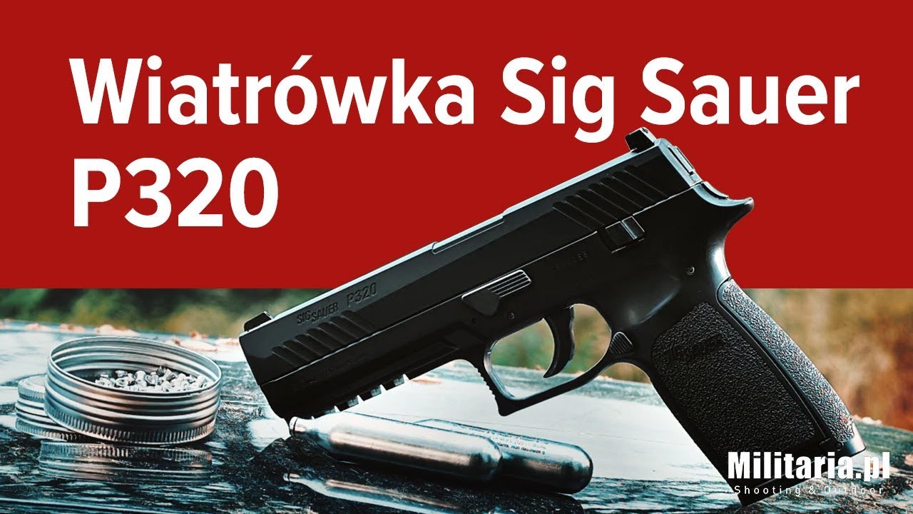 Wiatr&oacute;wka pistolet CO2 Sig Sauer P320 | Sklep Militaria.pl