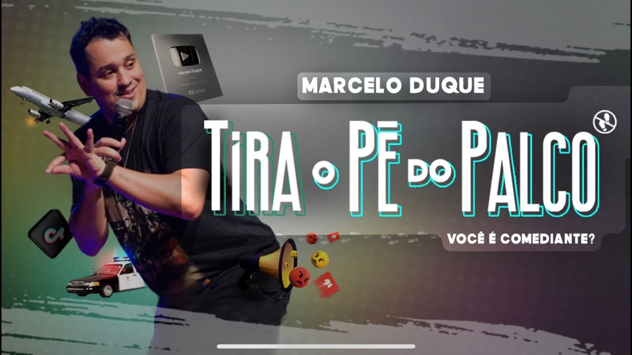 MARCELO DUQUE '' TIRA O PÉ DO PALCO " ESPECIAL DE COMÉDIA      (SHOW COMPLETO )