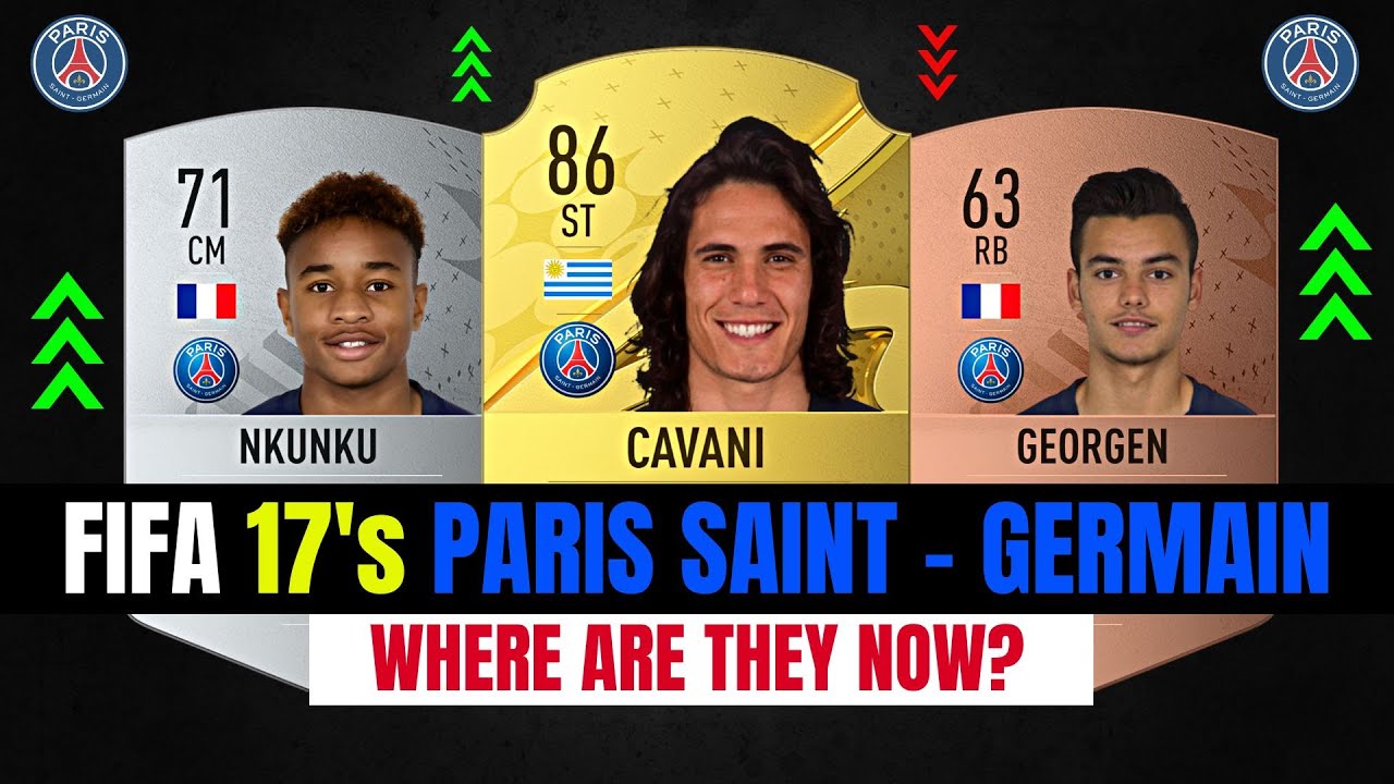 FIFA 17 PSG WHERE ARE THEY NOW 😱