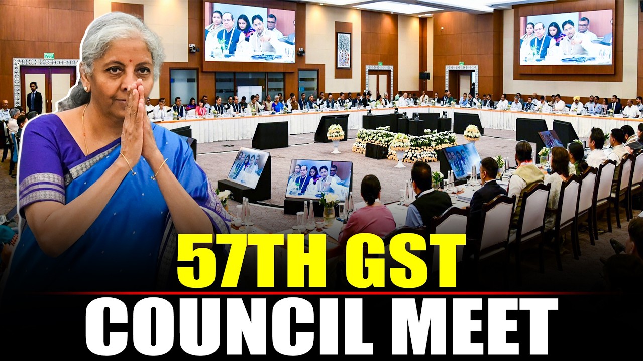 LIVE: 57th GST Council Meeting Under Finance Min Nirmala Sitharaman&rsquo;s Chairmanship I Bharat Mandapam