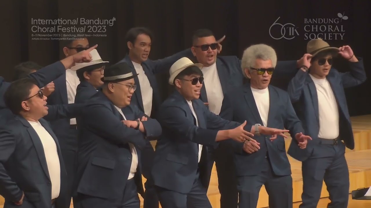 [IBCF2023] ABIRAMA Male Vocal Ensemble - Uptown Funk, Arr  Rangga Aristo Kulas