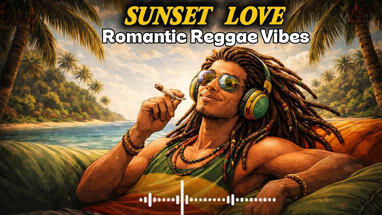 Sunset Love 🌅 Romantic Reggae Vibes | Relaxing Island Music