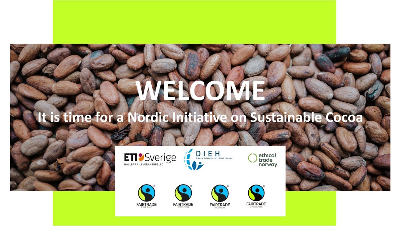 It's time for a Nordic Initiative on Sustainable Cocoa